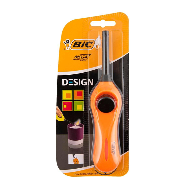 Зажигалка бытовая BIC Megalighter – купить онлайн на ROZETKA