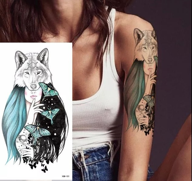 Тату Волк - Значение и Эскизы Татуировки с волком | Tattoo-ideas.ru