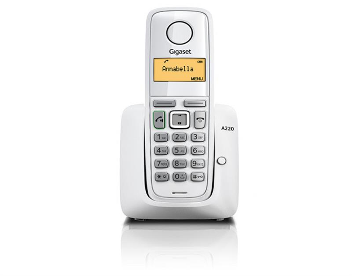 Радиотелефон DECT Gigaset A220 White (S30852-H2411-S302) – фото ...