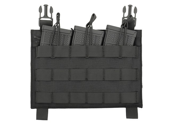 Подсумок с Пряжкой Triple Rifle Pouch - Черный - изображение 2