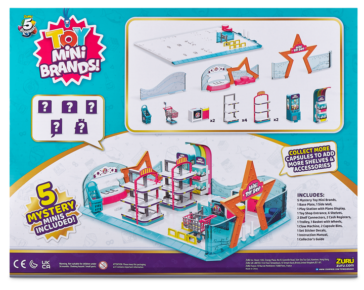 Игровой набор TOY Магазин игрушек ZURU MINI BRANDS (2000003433100) - изображение 3