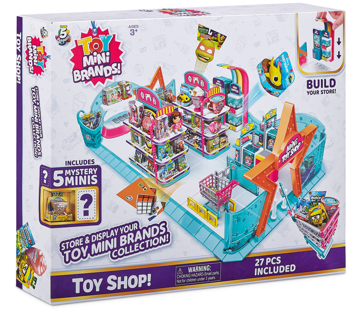 Игровой набор TOY Магазин игрушек ZURU MINI BRANDS (2000003433100) - изображение 5