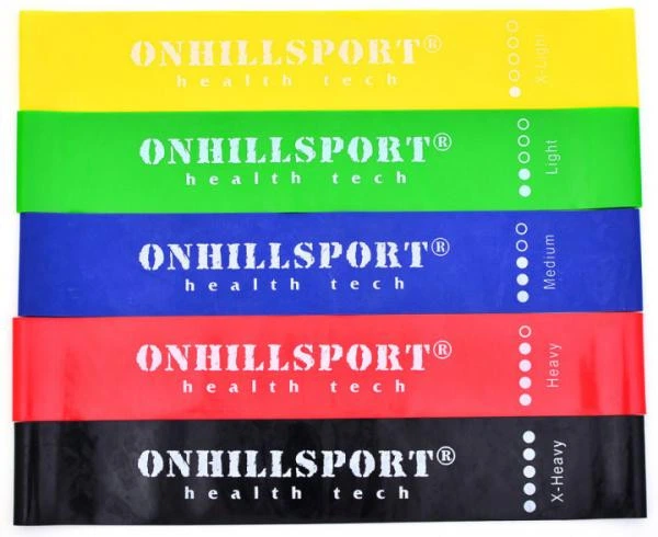 Резинки для фитнеса Onhillport набор из 5 штук (60670001) - изображение 2