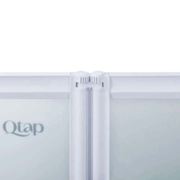 Штора на ванну Qtap Gemini WHI401114RP4 стекло Pear 4 мм SD00045279 - изображение 7