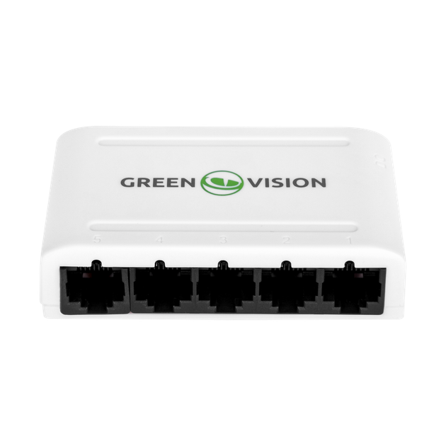 Комутатор мережевий GreenVision GV-001-H-05P - зображення 2