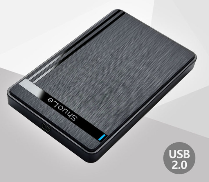Зовнішня кишеня Shuole U25Q USB 2.0 для HDD 2.5" чорний - зображення 9