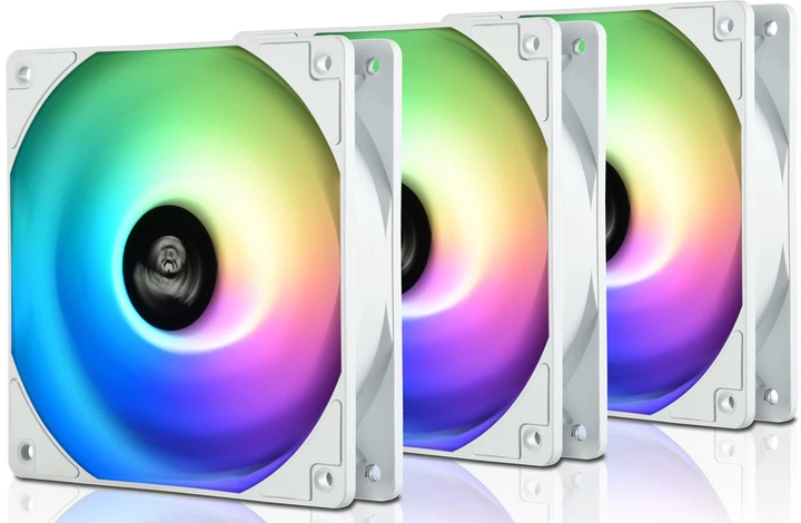 Набор вентиляторов Enermax PC FAN model HF120 ARGB 3x 120 мм White