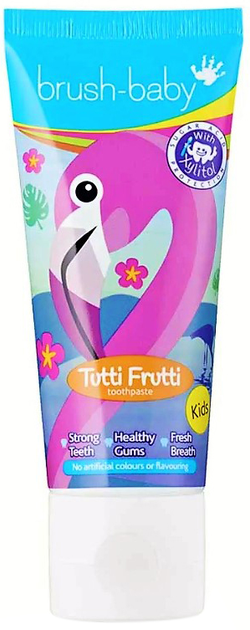 Детская зубная паста Brush-Baby Tutti Frutti (3-6 лет) 50 мл ...