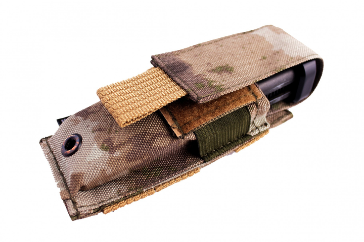 Подсумок Wotan Tactical для пистолетного магазина Камуфляж (Atacs серый) - изображение 1