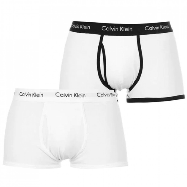 Calvin Klein 365 2 Pack Trunks White White XL 50 10074818 FR ROZETKA