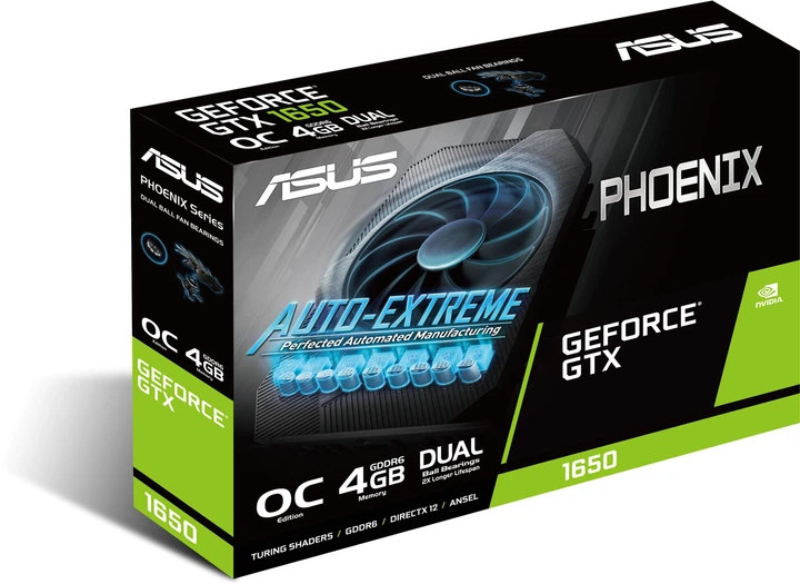 AMD Ryzen5 3500 Palit GTX1650SUPERセット Видеокарта Asus PCI-Ex GeForce GTX 1650 Phoenix OC 4GB GDDR6