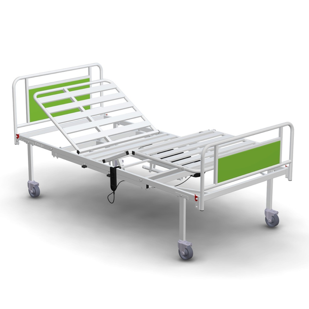 Кровать для лежачего больного КФМ-4nb-e3 медицинская функциональная 4-секционная с электроприводом ОМЕГА - изображение 1