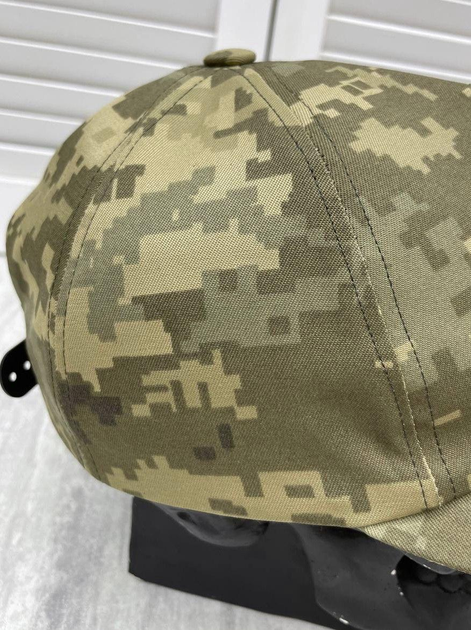 Тактична військова літня кепка бейсболка Камуфляж Піксель "ЗСУ" - зображення 2