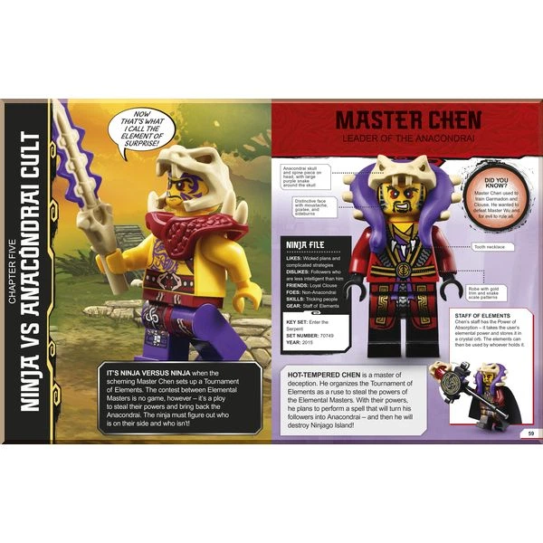 DK LEGO Ninjago Character Encyclopedia New Edition. Simon Hugo