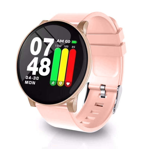 Умный Фитнес браслет Smart Band B12 Тонометр розовый – фото, отзывы ...