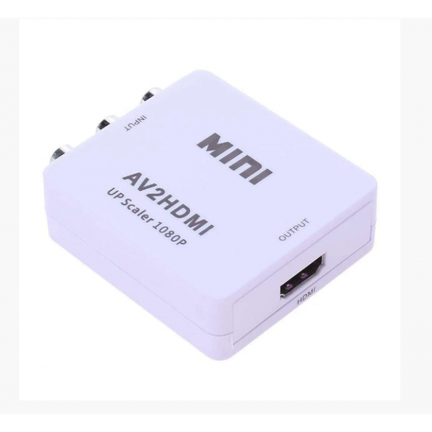 Конвертер RCA (AV) CVBS на HDMI адаптер відео зі звуком 1080P - Фото 4 Конвертер RCA (AV) CVBS на HDMI адаптер відео зі звуком 1080P - зображення 4