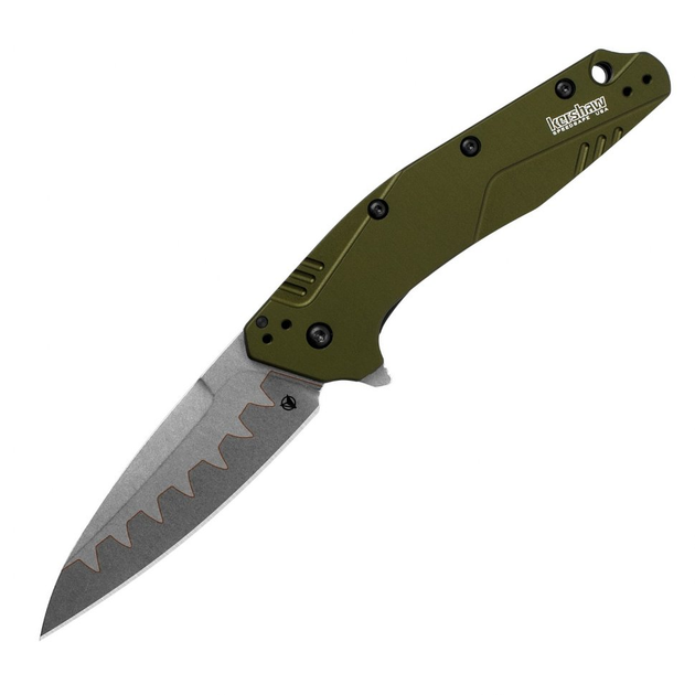 Ніж Kershaw Dividend, composite blade ц:olive - зображення 1