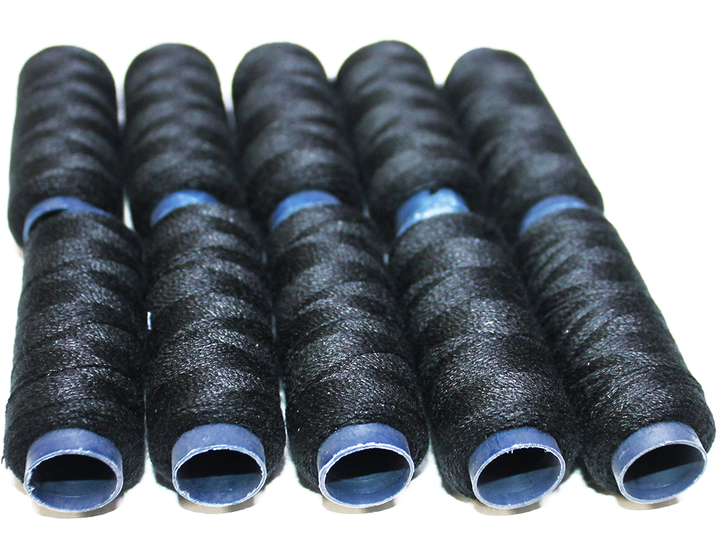 Нитки FROM FACTORY GHY №30 черные 10шт - изображение 2
