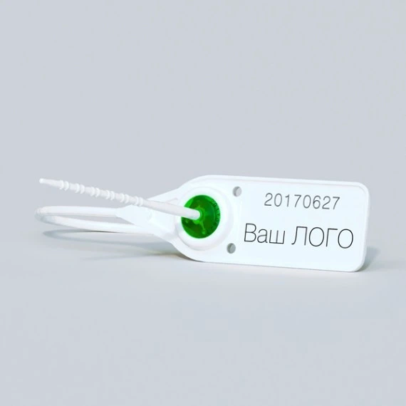 Охранная пломба GST Стрела Люкс 38,5 см. (1шт.) белая (gst_str_lux_38,5_white_1pcs) - Фото 1 Охранная пломба GST Стрела Люкс 38,5 см. (1шт.) белая (gst_str_lux_38,5_white_1pcs) - изображение 1