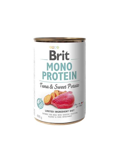 Консервований корм Brit Veterinary Diet Mono Protein Dog з тунцем і ...