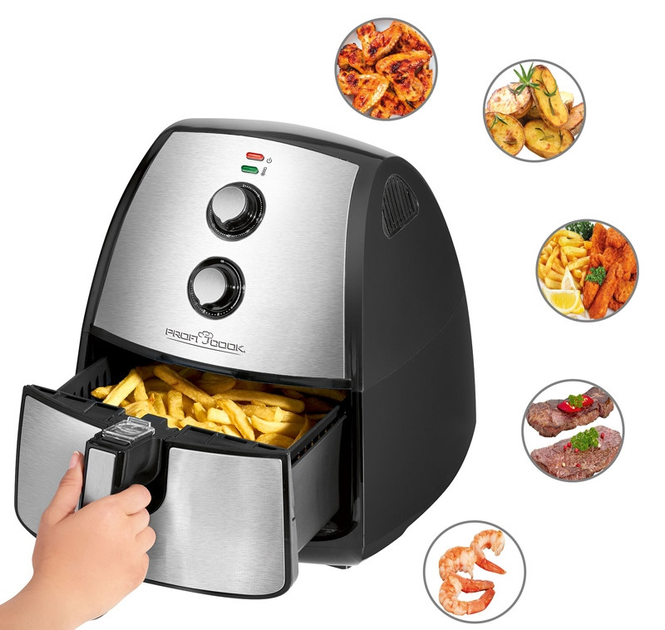 Фритюрниця-мультипіч Profi Cook PC-FR 1115 H Hot Air Fryer - зображення 3