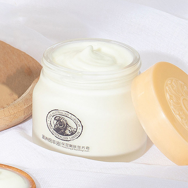 Крем для лица с ланолином Laikou Lanolin Cream 90 г питательный для ...