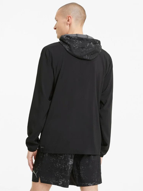 Вітрівка Puma Run Graphic Hooded Jacket 52020501 2XL Black