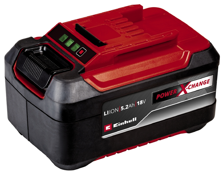 Аккумулятор для инструмента Einhell X-Change 18 В Li-Ion 5.2 Ач PXC Plus 2 шт (4511526) - изображение 2