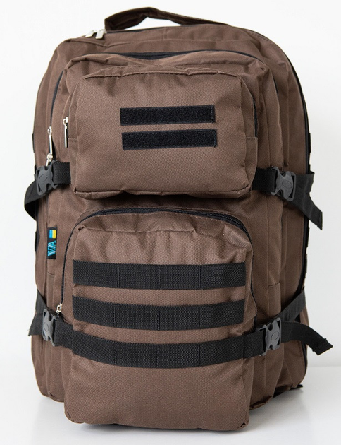 Рюкзак тактический VA R-148 коричневый, 40 л - изображение 1