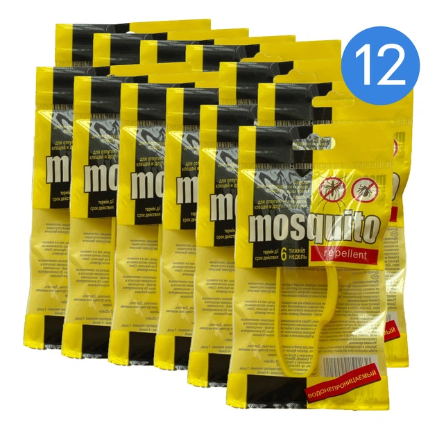 Средство от насекомых браслет с репеллентом от комаров и клещей ...