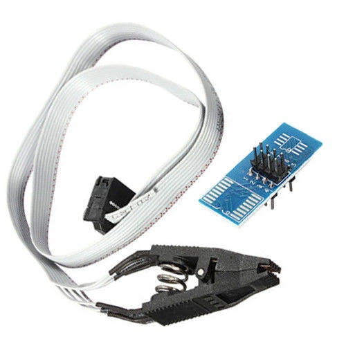 Клипса зажим прищепка адаптер SOIC8 DIP8 – фото, отзывы, характеристики ...