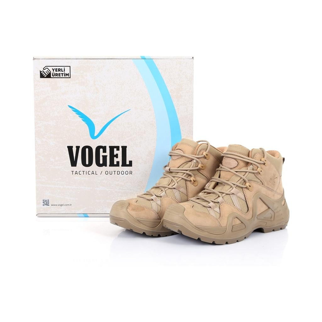 Тактичні чоловічі черевики VOGEL M1492NBJ бежеві 45 - зображення 2