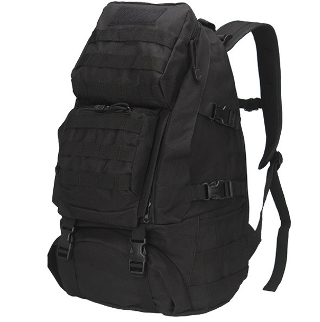 Рюкзак тактичний MHZ B35 50 л, чорний - зображення 1