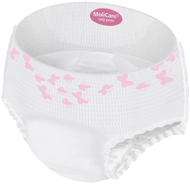 Труси поглинаючі для жінок Hartmann MoliCare Premium lady Рants 7 крапель L 7 шт (4052199276830) - зображення 2