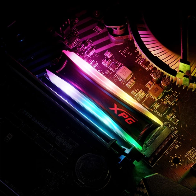 ADATA XPG Spectrix S40G 4TB M.2 2280 PCIe Gen3x4 3D NAND TLC (AS40G-4TT-C) - зображення 4