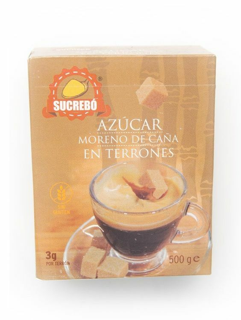 Сахар рафинад Sucrebo Azucar Moreno коричневый из тростника порционный ...