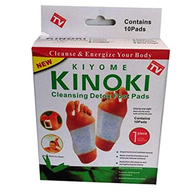 Пластир для детоксикації Kinoki Cleansing Detox Foot Pads (bi6790165) - зображення 1