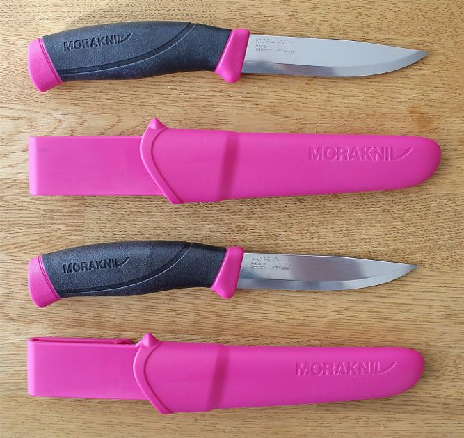 Ніж Morakniv Companion Magenta нержавіюча сталь (12157) - зображення 2