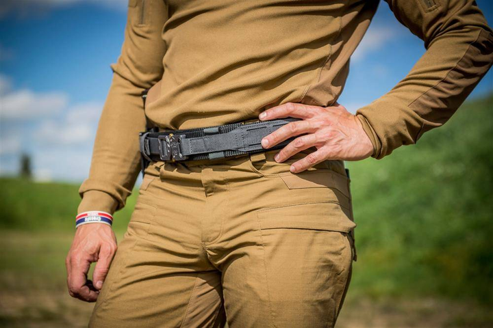 Ремінь тактичний Helikon - Cobra Modular Range Belt® - 45 мм - Shadow Grey - PS-MR4-NL-35 - Розмір M - зображення 2