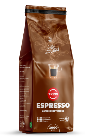 Кофе в зернах Trevi Espresso 1 кг - Фото 1 Кофе в зернах Trevi Espresso 1 кг - изображение 1