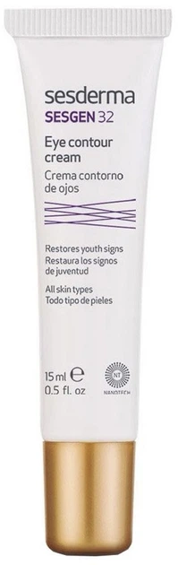 Засіб для контуру очей Sesderma Sesgen 32 Eye Contour Клітинний активатор 15 мл (8429979421531) - зображення 2