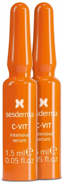 Serum Sesderma C-Vit Intensive dla poszarzałej skóry w ampułkach 1.5 ml x 10 szt (8429979446169) - obraz 3