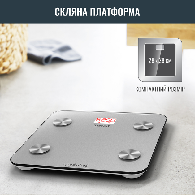 Смарт-весы Tefal GOODVIBES LIFE BM9600S1 - изображение 7