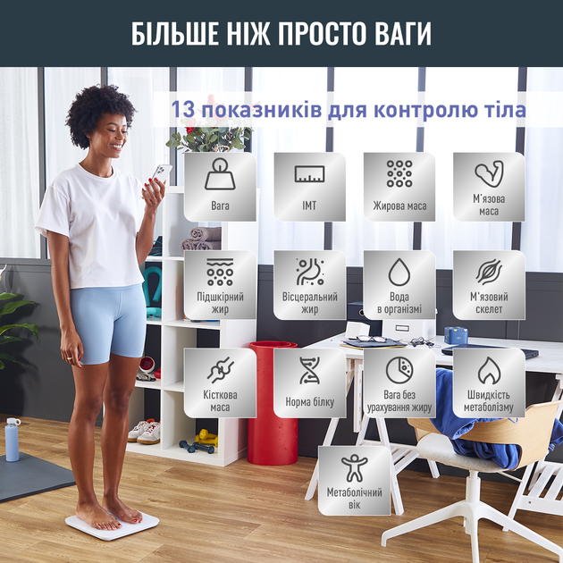 Смарт-весы Tefal GOODVIBES SPORT BM9640S1 BM9640S1 - изображение 3