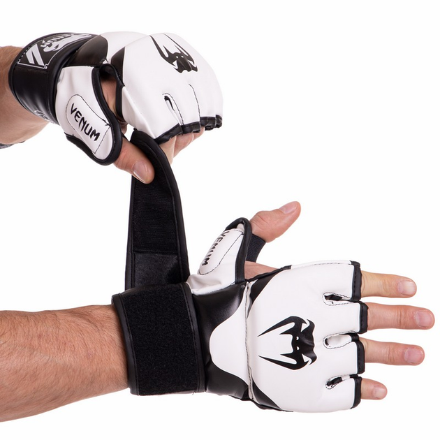 Перчатки для смешанных единоборств MMA VENUM ELITE BO-3943 (р-р M ...