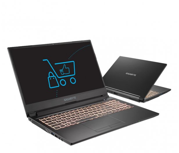 Ноутбук Gigabyte G5 KD / i5-11400H, 6 ядер / 16 GB RAM / SSD 512 GB ...
