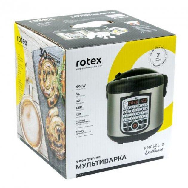 Мультиварка рисоварка Rotex RMC505-B Excellence с тефлоновой чашей ...