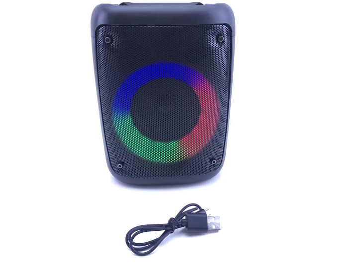 Музыкальная портативная колонка Bluetooth AM-302 с LED - изображение 2