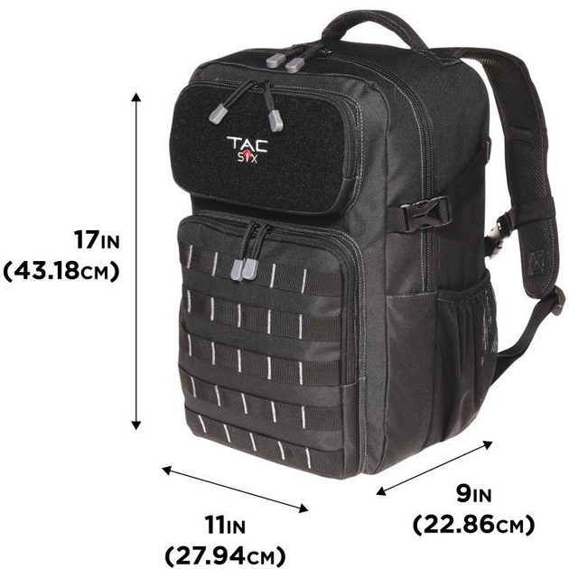 Тактический рюкзак Allen Tac-Six 17 дюймов 28 л 10888 (ALLEN_10888) - изображение 9