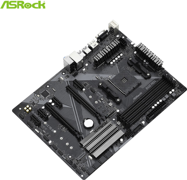 Материнская плата ASRock B450 Pro4 R2.0 (sAM4, AMD B450, PCI